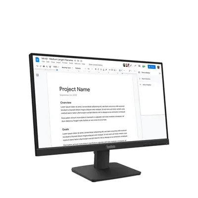 LENOVO Monitor - ThinkVision S22-4e, 21.5" FHD 1920x1080 IPS, 16:9, 1300:1, 250cd/m2, 4ms, HDMI, VGA – 2. kép