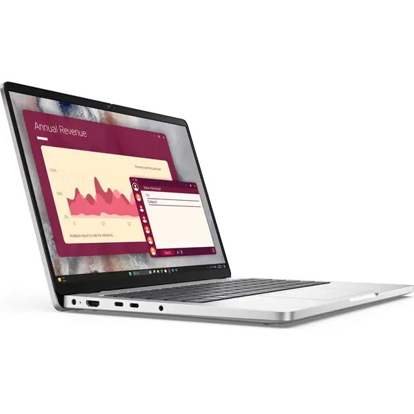 DELL Pro 14 (PC14250) 14.0" FHD+, Intel Core Ultra 5 235U (4.9GHz), 16GB, 512GB SSD, Linux, Ezüst – 3. kép