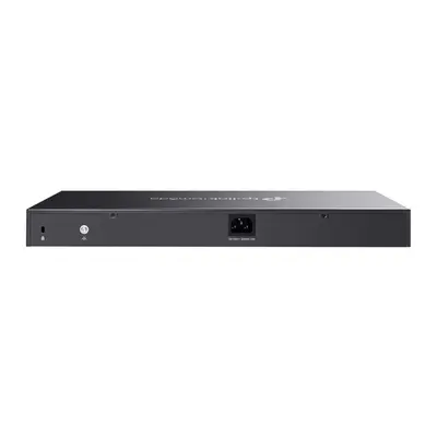 TP-LINK Switch 24x10Gbps + 8x10Gbps SFP+ + 1xkonzol port + 1xType-C konzol port, Menedzselhető Rackes, SX3832 – 2. kép