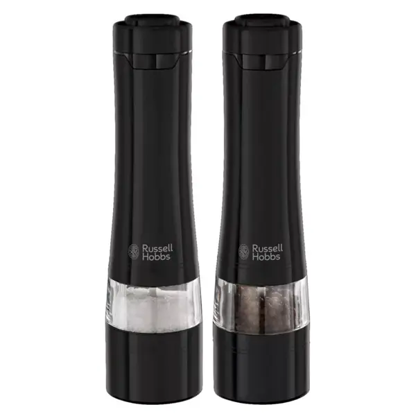 RUSSELL HOBBS 28010-56/RH só- és borsőrlő, állítható őrlés, kézi, kompakt kivitel, Fekete