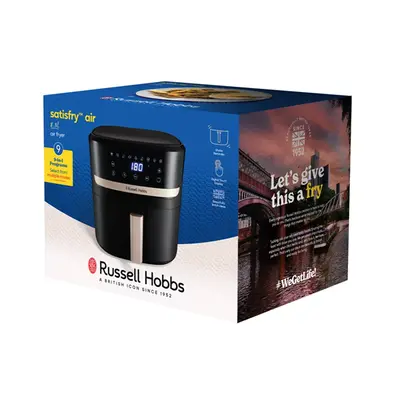 RUSSELL HOBBS SATISFRY 27630-56/RH 8,3L air fryer, fekete–champagne – 2. kép