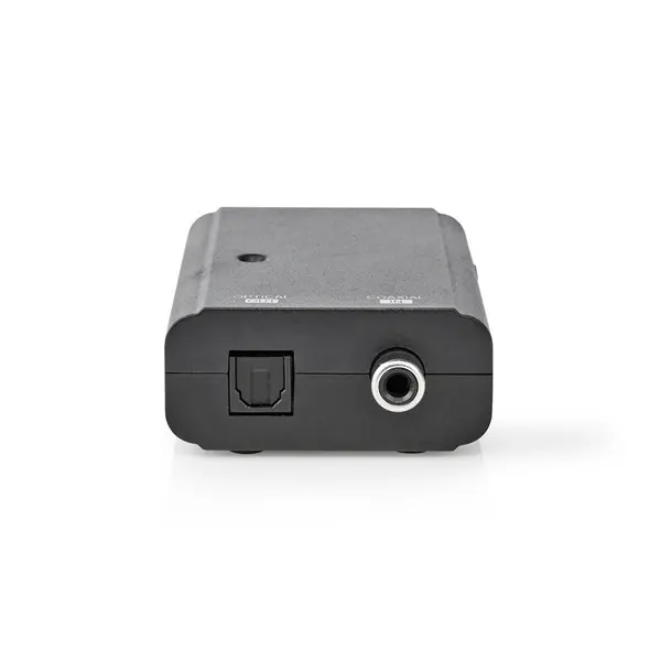 Nedis ACON2505BK digitális audió konverter, digitális koax bemenet, toslink optikai kimenet – 3. kép