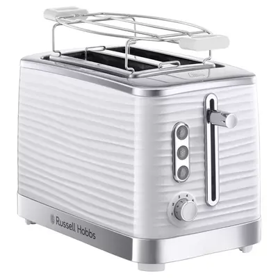 RUSSELL HOBBS INSPIRE 24370-56/RH fehér elektromos kenyérpirító, kompakt kivitel