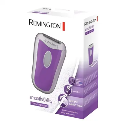 REMINGTON SMOOTH & SILKY WSF4810 kompakt női borotva, hipoallergén szitafej, vízálló, elemes (2xAAA), trimmelő – 2. kép