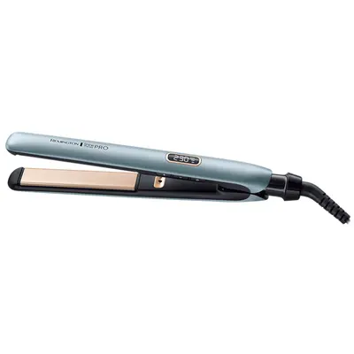 REMINGTON S9300 3-féle fényfokozó, 110 mm kerámia lap, 9 hőfok, max 230°C, szuper ionos technológia