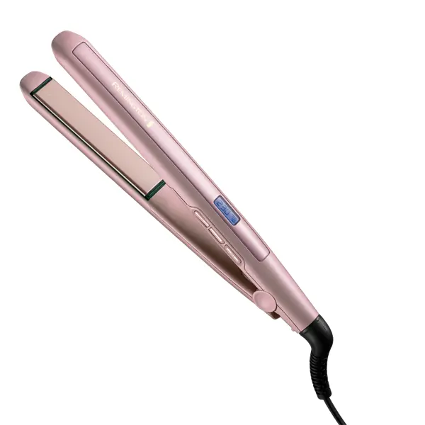 REMINGTON S5901 kókuszolajos kerámialapos hajsimító, 230°C, 9 hőfokozat, 15s felmelegedés