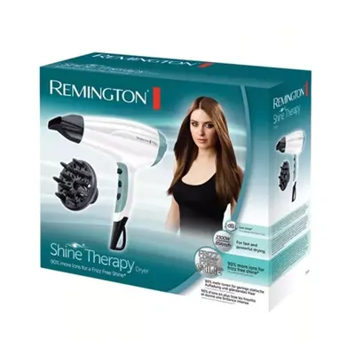 REMINGTON D5216 Shine Therapy hajszárító, 2300 W, ionos, 85 km/h, 3 hőfok, 2 seb., Cool Shot, diffúzor – 2. kép