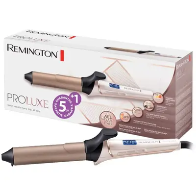 REMINGTON PROluxe CI9132 32 mm hajsütővas, OPTIheat, digitális kijelző 120–210°C, Grip-Tech bevonat – 2. kép