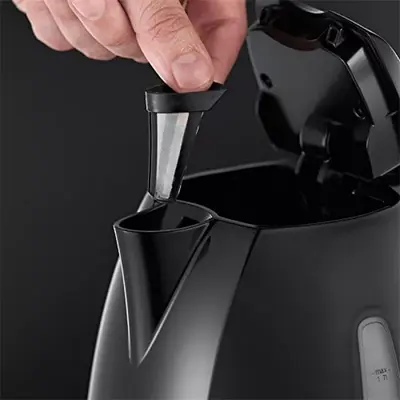 RUSSELL HOBBS Textures Plus+ 22591-70/RH fekete elektromos vízforraló – 2. kép