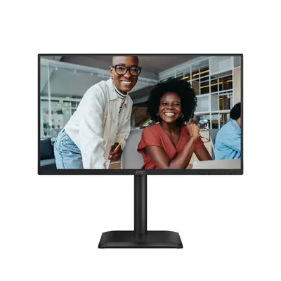 AOC IPS monitor 23,8" 24E4U 1920x1080,16:9, 300cd/m2, 4ms, VGA/HDMI/DisplayPort/4xUSB, hangszóró, 120 Hz, áll.mag.,pivot – 2. kép