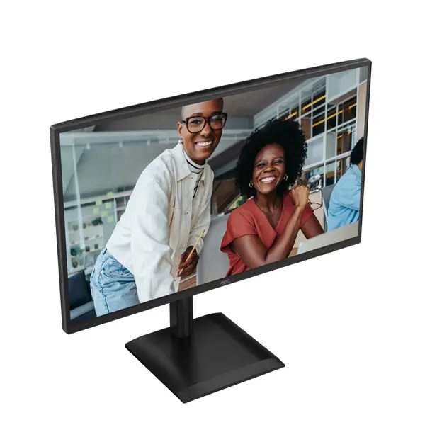 AOC IPS monitor 27" 27E4U 1920x1080, 16:9, 300cd/m2, 4ms, VGA/HDMI/USB, hangszóró, 120 Hz, áll.mag., pivot – 4. kép