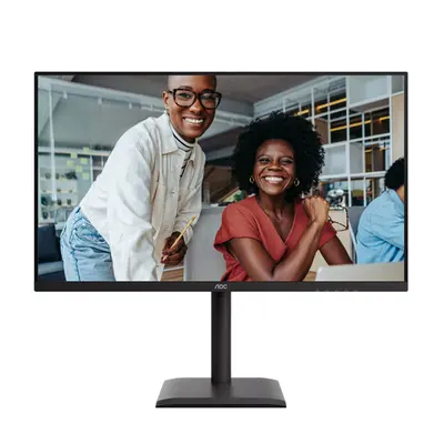 AOC IPS monitor 31,5"Q32E4U, 2560x1440,16:9, 350cd/m2, 4ms, DisplayPort/2xHDMI/4xUSB-A/1xUSB-B, hangszóró,áll.mag.,pivot – 2. kép