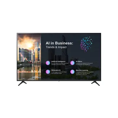 LG 16/7 TV Signage 65" 65PK640S, 3840x2160, 300cd/m2, HDR, 3xHDMI/USB/RJ45, webOS