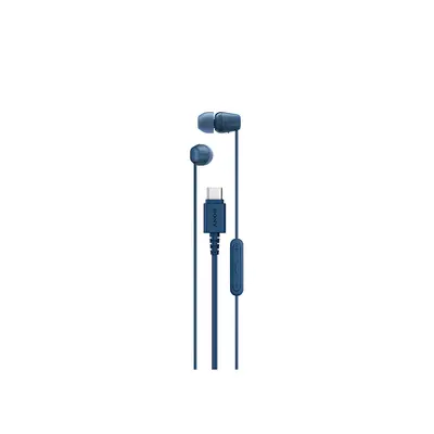 SONY IEREX15CL.CE7 USB-C Vezetékes mikrofonos Fülhallgató, Kék