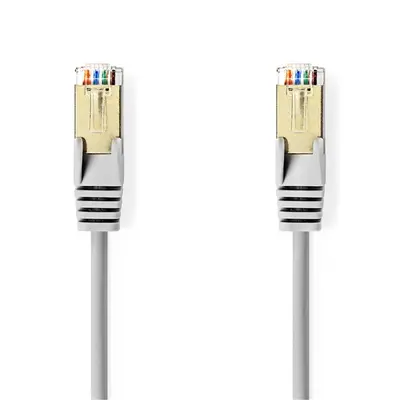 Nedis CCGB85121GY100  SF/UTP Cat5e patch kábel, RJ45, 10/100/1000 Mbit/s, hossz 10m – 2. kép