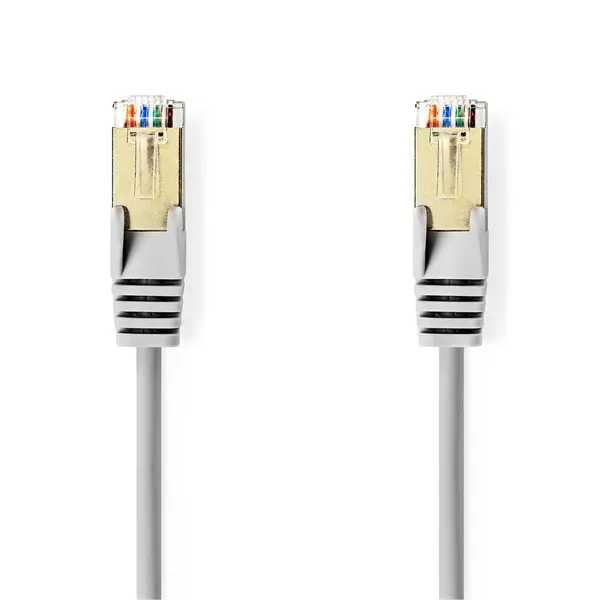 Nedis CCGB85121GY100 SF/UTP Cat5e patch kábel, RJ45, 10/100/1000 Mbit/s, hossz 10m – 2. kép