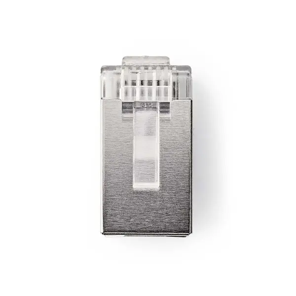 Nedis CCGB89302ME tömör kábelre, UTP RJ45 CAT5 csatlakozó dugó, szerelhető, aranyozott, 10db/csomag – 2. kép