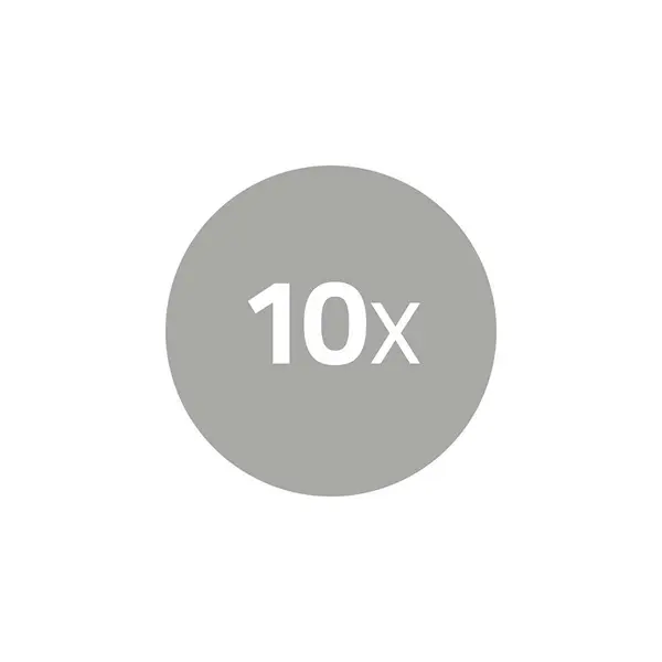 Nedis CCGB89302ME tömör kábelre, UTP RJ45 CAT5 csatlakozó dugó, szerelhető, aranyozott, 10db/csomag – 4. kép