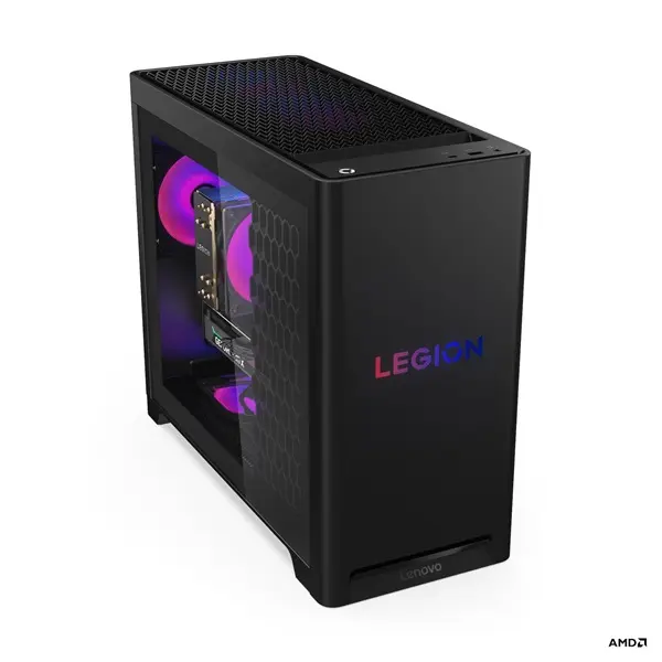LENOVO Legion T5 30AGB10, AMD Ryzen 7 7800X3D, 48GB, 1TB, RTX 5070 12GB, NoOS, Eclipse Black – 3. kép