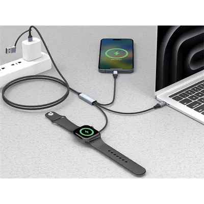 SANDBERG 3in1 Travel Charge Cable 100W – 2. kép