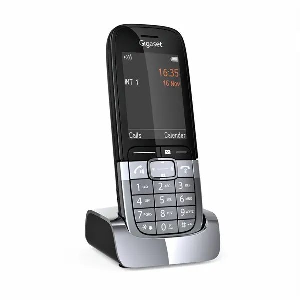 GIGASET PRO Telefon SL850H kézibeszélő, Bluetooth 5.1, jack3.5, színes TFT QVGA kijelző, jelvesztés riasztás, titán – 3. kép