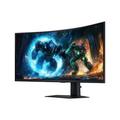 SAMSUNG Odyssey G7 G75F Ívelt Gaming VA monitor 40", 5120x2160, 21:9, 350cd/m2, 1ms, DisplayPort/2xHDMI/2xUSB-A/USB-B – 2. kép