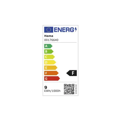 HAMA 176640, OKOS WIFI LED IZZÓ E27 RGBW,9W,MATTER – 2. kép