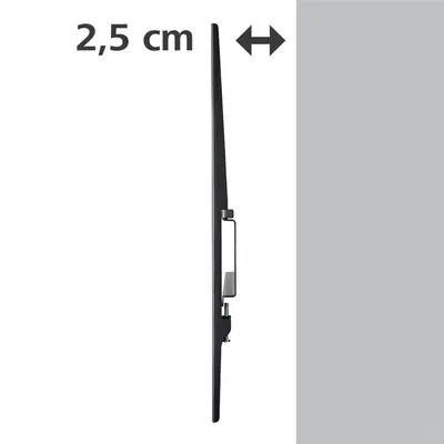 HAMA 220811, FALITARTÓ "FITV", FIX, 600X400, XL, FEKETE – 2. kép