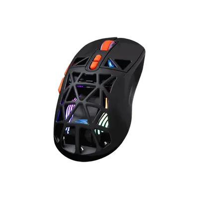 BARACUDA BGM-091B SEAL-B vezetékes gamer egér, 12800 dpi, fekete – 2. kép