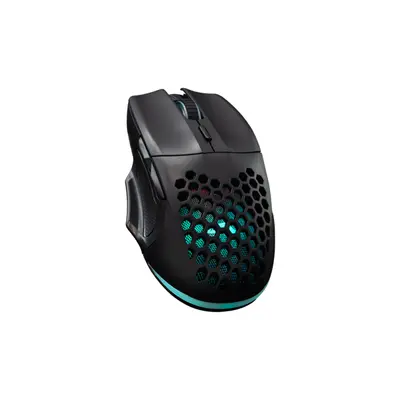 BARACUDA BGM-101B PENGUIN-B vezetékes gamer egér, 3600 dpi, rainbow MX8736B, fekete – 2. kép