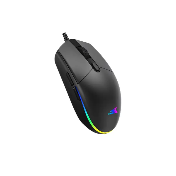 BARACUDA BGM-111B CRAB-B vezetékes gamer egér, 3600dpi, fekete – 2. kép
