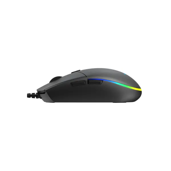 BARACUDA BGM-111B CRAB-B vezetékes gamer egér, 3600dpi, fekete – 4. kép