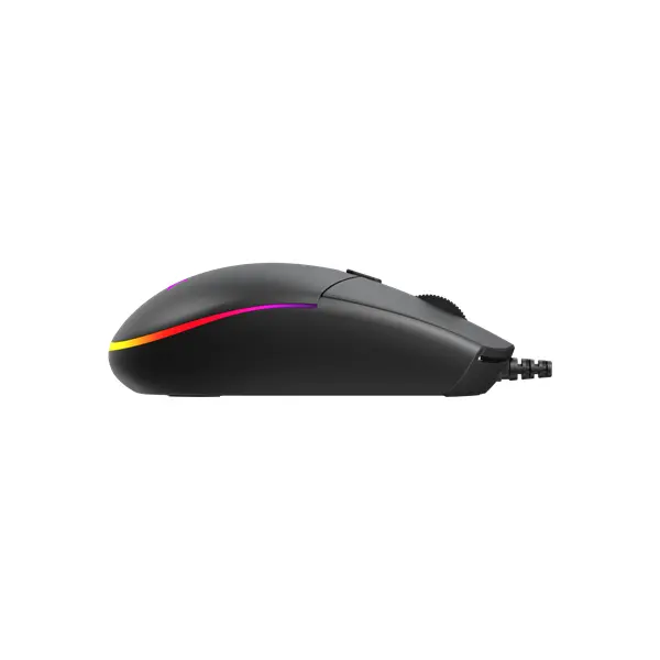 BARACUDA BGM-111B CRAB-B vezetékes gamer egér, 3600dpi, fekete – 5. kép