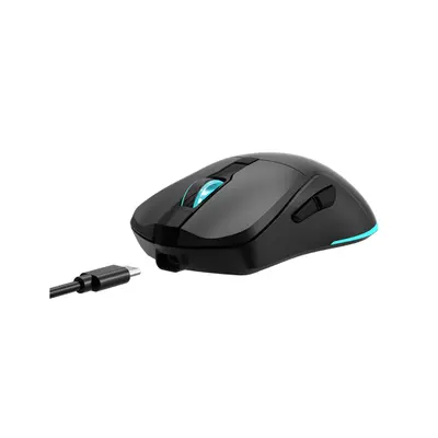 BARACUDA BGM-121B TURTLE-B vezetékes gamer egér, 3200dpi, fekete – 2. kép