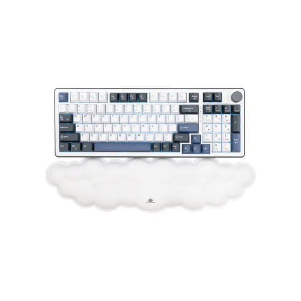 WHITE SHARK KP-012W CUMULUS-W csuklótámasz 90X40X3cm, fehér – 2. kép
