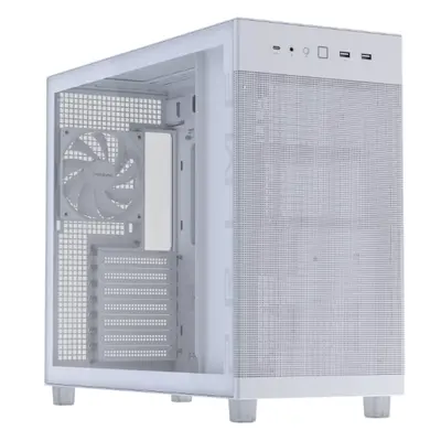 ASUS Ház Prime AP303, Tápegység nélkül, Fehér, Üvegfalú