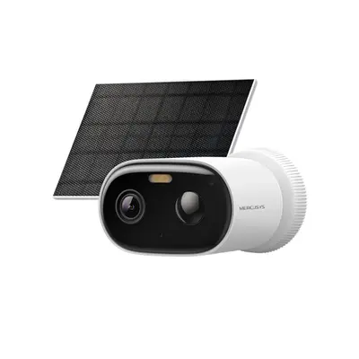 MERCUSYS Wireless Kamera Cloud kültéri éjjellátó + Okos Solar panel IP65, MC410 KIT