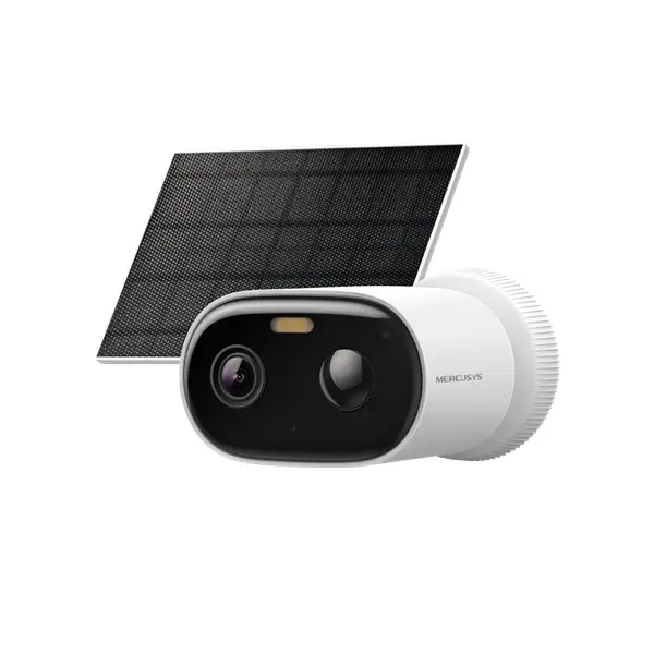 MERCUSYS Wireless Kamera Cloud kültéri éjjellátó + Okos Solar panel IP65, MC410 KIT