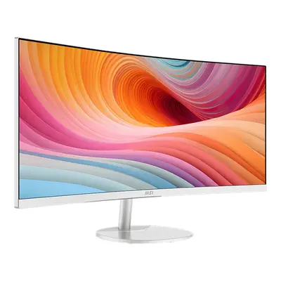 MSI Monitor Business PRO MP341CQW E12 Ívelt 34" QHD 3440x1440, 120Hz VA 21:9, 3000:1, 300cd/m2, 4ms, 2xHDMI, DP, White – 2. kép