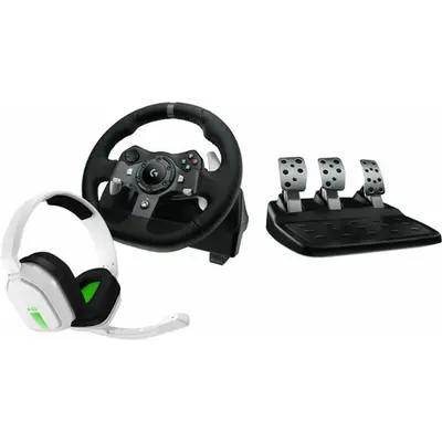 LOGITECH Játékvezérlő - G920 Driving Force Racing Kormány Xbox One/Xbox S/Xbox X/PC + Astro A10 Gaming headset, fehér