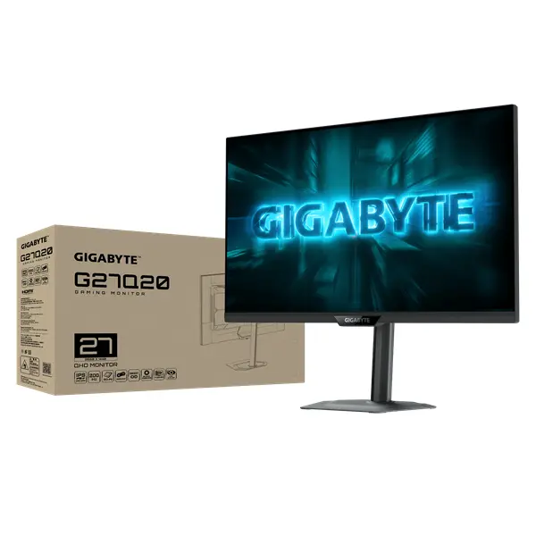 GIGABYTE LED Monitor IPS 27" G27Q20 2560x1440, 2xHDMI/Displayport/USB – 7. kép