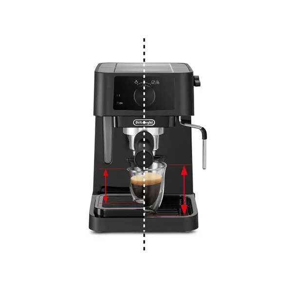 DELONGHI EC230.BK Stilosa manuális eszpresszó kávéfőző, 1100W, víztartály: 1L, Fekete – 4. kép