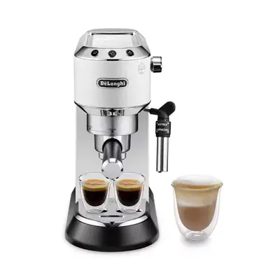 DELONGHI EC685.W Dedica Style eszpresszó kávéfőző, tartály: 1,1 l, Fehér