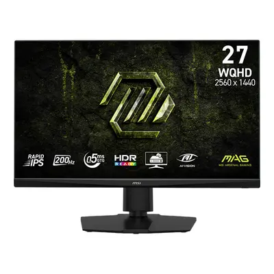 MSI Monitor GAMING MAG 272QPF E20 Rapid IPS LED 27" WQHD 2560x1440, 16:9, 1200:1 CR, 300cd/m2, 1ms, 200Hz, DP, 2xHDMI