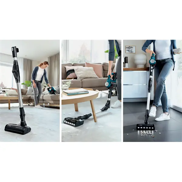 BOSCH BSS71125AH Unlimited 7 Vezeték nélküli álló porszívó, 0,3L, Kék – 3. kép
