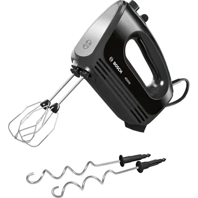 BOSCH MFQ2420B Kézi mixer, 400W, 4 fokozat, Fekete/Ezüst
