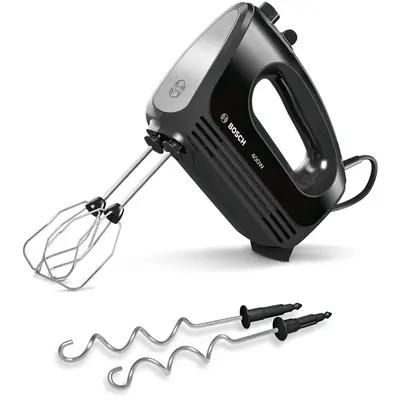 BOSCH MFQ2420B Kézi mixer, 400W, 4 fokozat, Fekete/Ezüst – 2. kép