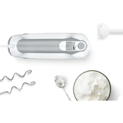 BOSCH MFQ36440 ErgoMixx Kézi mixer szett, 450W, 5 fokozat, Fehér/Szürke – 2. kép