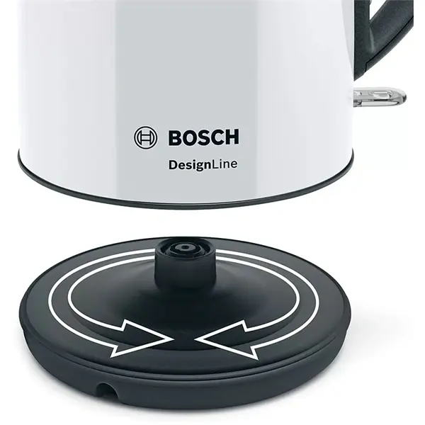 BOSCH TWK3P421 DesignLine Vízforraló 2400W, 1,7L, Fehér – 7. kép