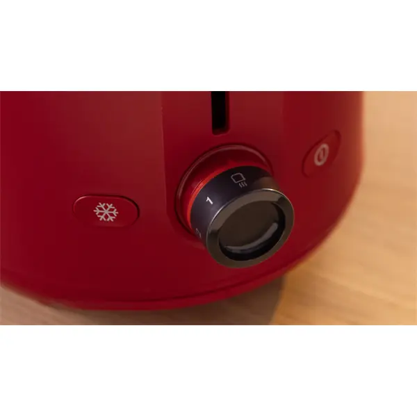 BOSCH TAT2M124 MyMoment Kenyérpirító, 970W, olvasztás, újramelegítés, Piros – 3. kép